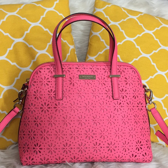 kate spade Handbags - 🌸OFFERS?🌸Kate Spade All Leather Lasercut Satchel